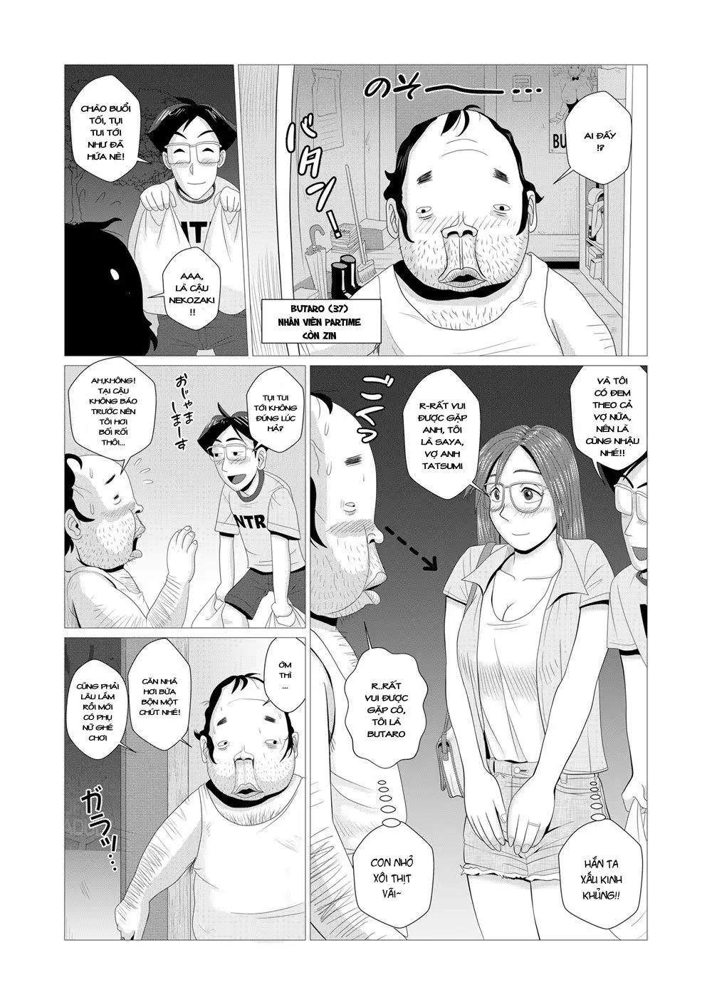 Chap 01 - Cô vợ sexy và 2 lão già còn zin