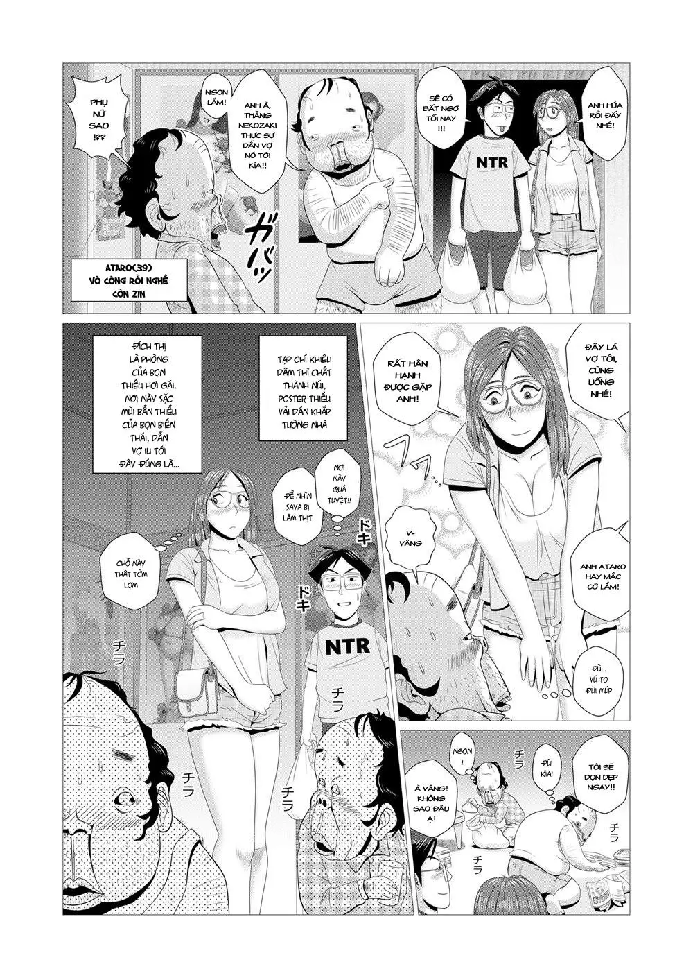 Chap 01 - Cô vợ sexy và 2 lão già còn zin