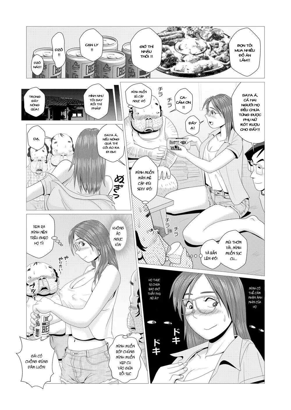 Chap 01 - Cô vợ sexy và 2 lão già còn zin